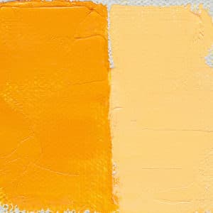 peinture à l'huile Jaune orange