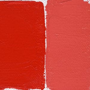 peinture rouge au cadmium clair