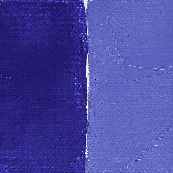 Pot et tube de peinture à l'huile, Bleu de Prusse - Gamme Etude Leroux