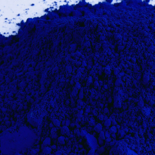 pigment bleu phtalocyanine lumière